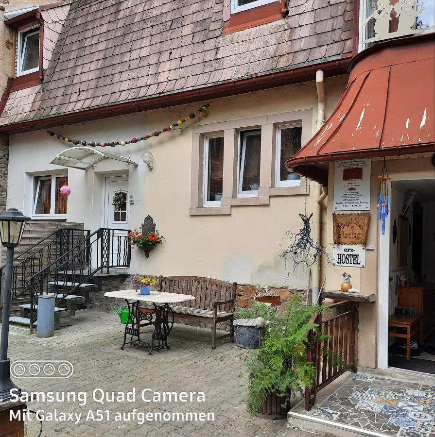 erz-HOSTEL Thermalbad Wiesenbad Zewnętrze zdjęcie